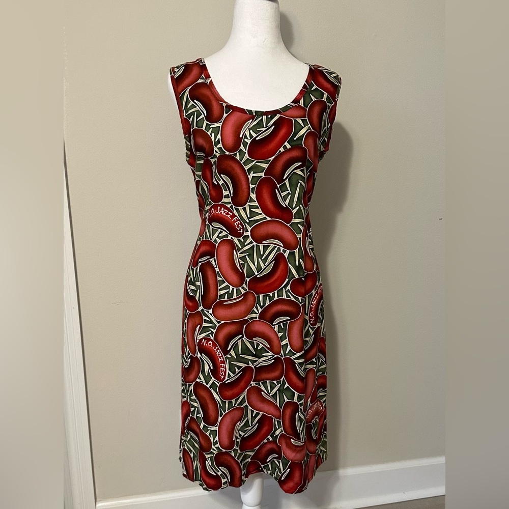 Bayou Wear - Jazz Fest Red Bean Dress